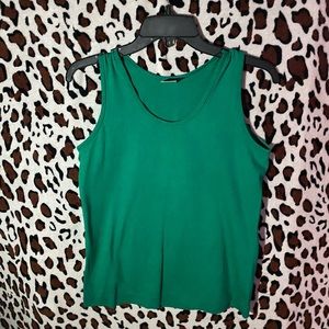 Green Crop Top